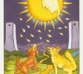 Značenje tarot karte Mjesec