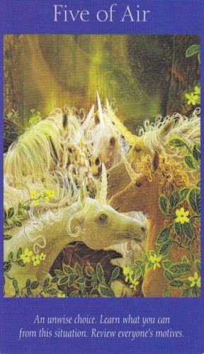 Anđeoski tarot - Petica Zraka