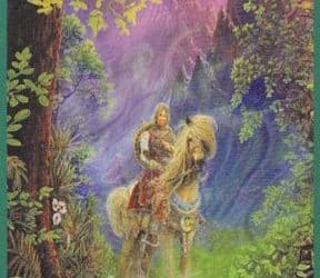 Anđeoski tarot – Vitez Zemlje