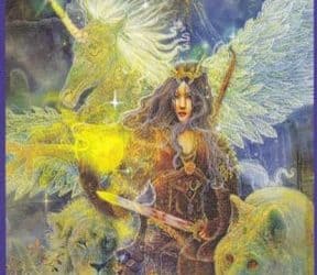 Anđeoski tarot – paž Zraka