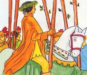 Značenje tarot karte Šestica štapova