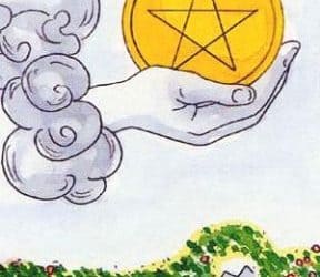 Značenje tarot karte As diskova
