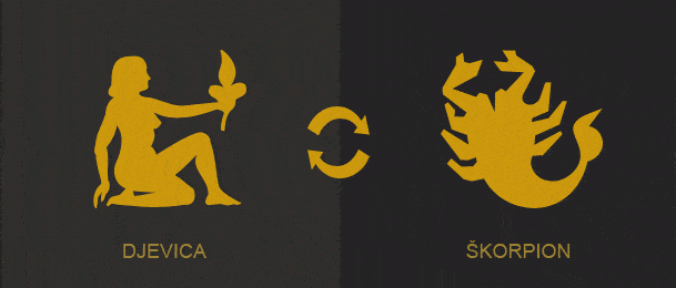 Djevica i Škorpion - slaganje horoskopskih znakova