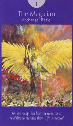 Anđeoski tarot - Mađioničar - Arhanđeo Raziel