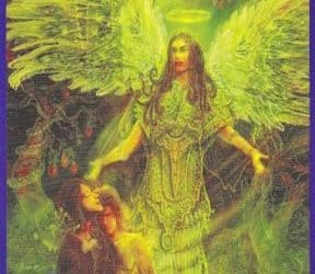 Anđeoski tarot – Ljubavnici – Arhanđel Rafael