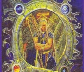 Anđeoski tarot – Kotač – Arhanđeo Mihael