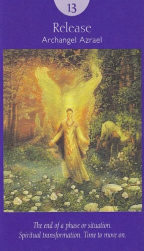 Anđeoski tarot - Oslobođenje Arhanđeo Azrael