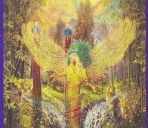 Anđeoski tarot – Mjesec Arhanđeo Haniel