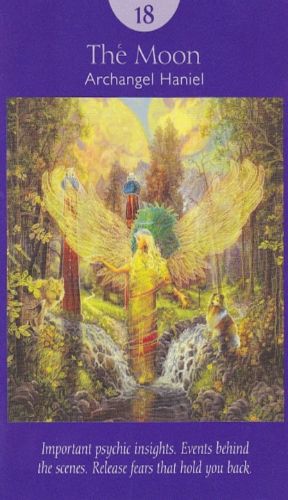 Anđeoski tarot - Mjesec Arhanđeo Haniel
