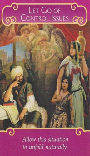 Karta Anđela ljubavi - otpustite pitanja kontrole