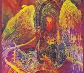 Anđeoski tarot – Kraljica Vatre