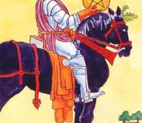 Značenje tarot karte Vitez diskova