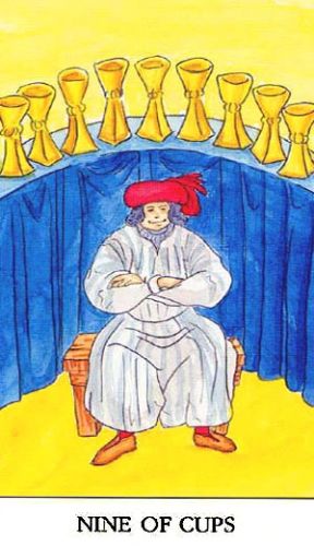 Značenje tarot karte Devetka pehara