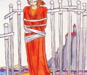 Značenje tarot karte Osmica mačeva