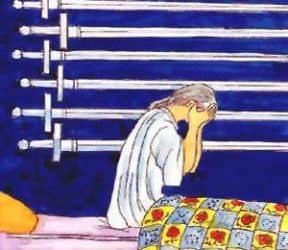 Značenje tarot karte Devetka mačeva