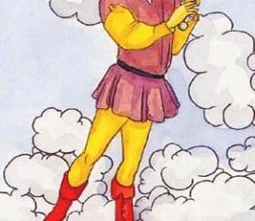 Značenje tarot karte Paž mačeva