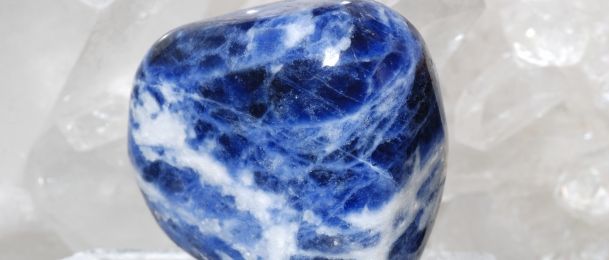 Sodalit - kristal plave boje